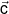 \vec c