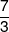 \frac{7}{3}