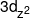 3{d_{{z^2}}}