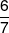\frac{6}{7}