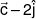 \vec c - 2\hat j