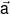 \vec a