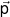 \vec p