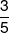 \frac{3}{5}