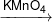 \xrightarrow{{KMn{O_4}}}