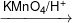 \xrightarrow{{KMn{O_4}/{H^ + }}}