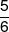 \frac{5}{6}